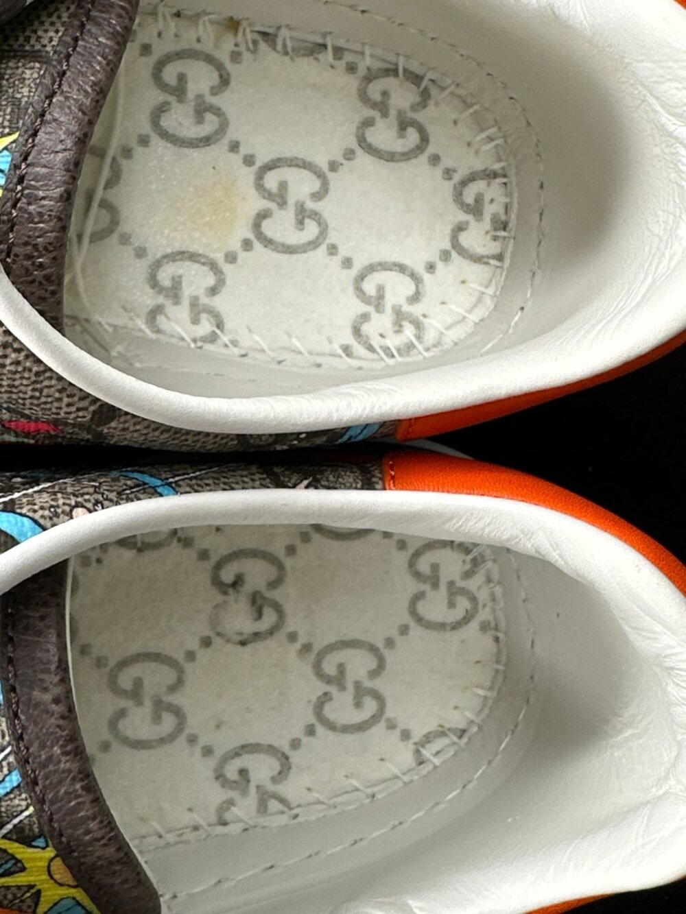 Gucci Disney x Donald Duck Ace sneakers with dustbag (NO BOX) - Picture 9 of 11